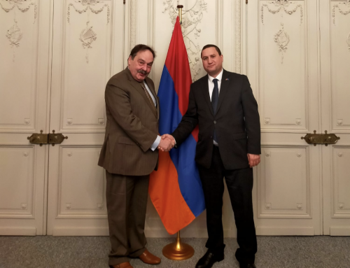 Rencontre avec Son Excellence Monsieur Tigran Balayan, ambassadeur d&rsquo;Arménie auprès de l&rsquo;UE, la Belgique et du Luxembourg